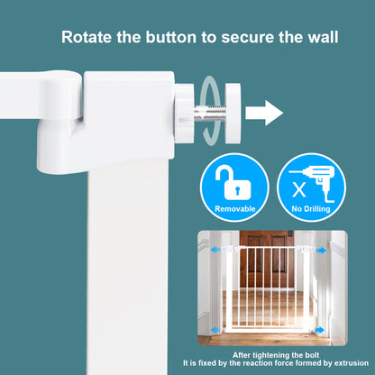 Extendable Metal Pet Gate